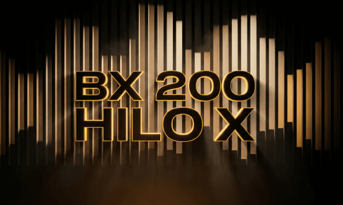 BX200 HILO X — mídia em vídeo