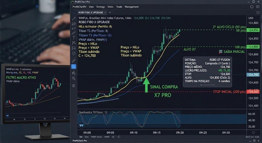 FIBO X UPGRADE — mídia em imagem