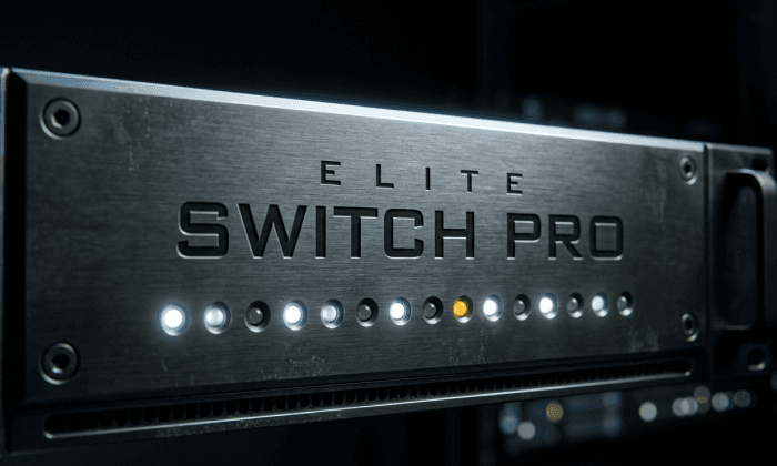 Elite Switch Pro — mídia em vídeo